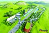 Mô hình Dự án cao tốc Quảng Ngãi - Kon Tum